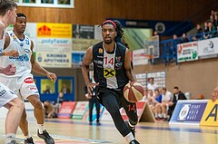 Basketball, ABL 2017/18, Grunddurchgang 21.Runde, Oberwart Gunners, WBC Wels, Carlos Novas Mateo (14)