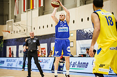 Basketball, bet-at-home Basketball Superliga 2020/21, Grunddurchgang 15. Runde, SKN St. Pölten Basketball, Oberwart Gunners, Sebastian Käferle (7)
