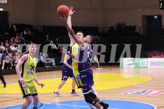 10.04.2023, Graz, Raiffeisen Sportpark Graz, Basketball Superliga 2022/23, 9. Qualifikationsrunde, UBSC Raiffeisen Graz vs. COLDAMARIS BBC Nord Dragonz 10.04.2023, Graz, Raiffeisen Sportpark Graz, Basketball Superliga 2022/23, 9. Qualifikationsrunde, UBSC Raiffeisen Graz vs. COLDAMARIS BBC Nord Dragonz