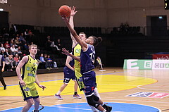 10.04.2023, Graz, Raiffeisen Sportpark Graz, Basketball Superliga 2022/23, 9. Qualifikationsrunde, UBSC Raiffeisen Graz vs. COLDAMARIS BBC Nord Dragonz