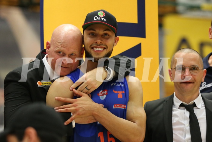 Basketball ABL 2018/19, Playoff Finale Spiel 3 Gmunden Swans vs. Kapfenberg Bulls


