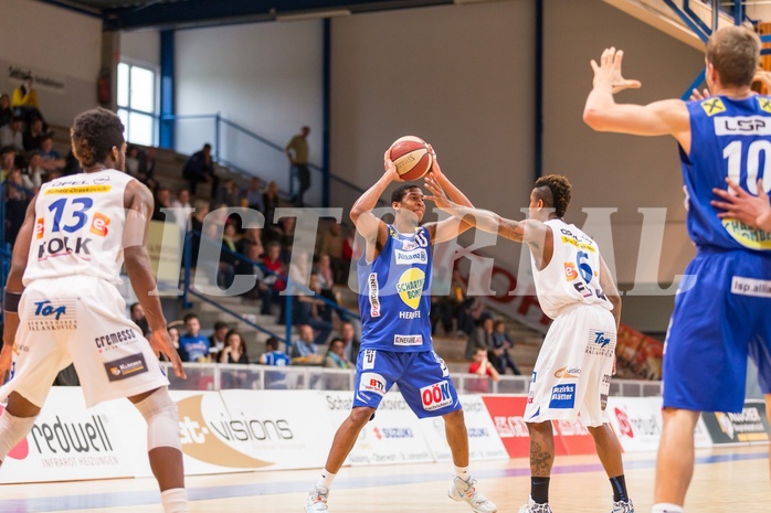 Basketball ABL 2015/16 Playoff Viertelfinale Spiel 1 Oberwart Gunners vs. Gmunden Swans