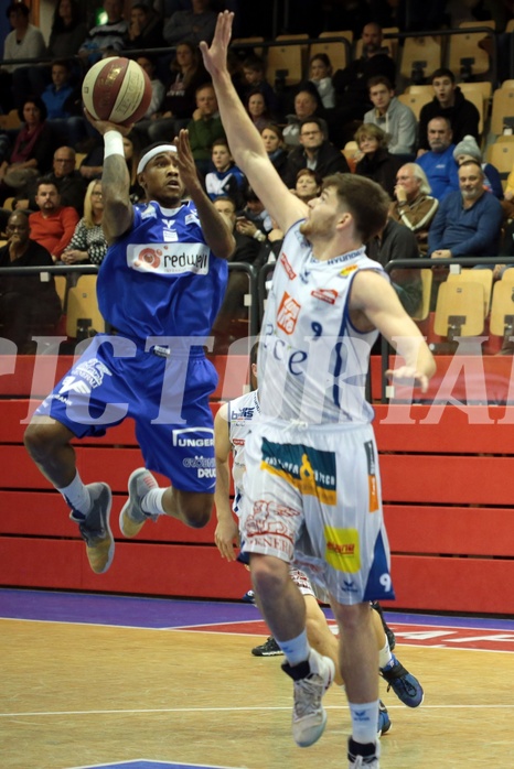 Basketball ABL 2016/17 Grunddurchgang 16.Runde Kapfenberg Bulls vs Oberwart Gunners