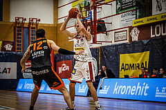 Basketball, win2day Basketball Superliga 2022/23, Grunddurchgang 14.Runde, Traiskirchen Lions, Fürstenfeld Panthers, 