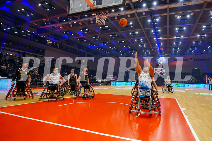 Basketball Austria Cup 2025, Final Four, Rollstuhl BB Cup Finale,  Flinkstones Graz vs Sitting Bulls Klosterneuburg


