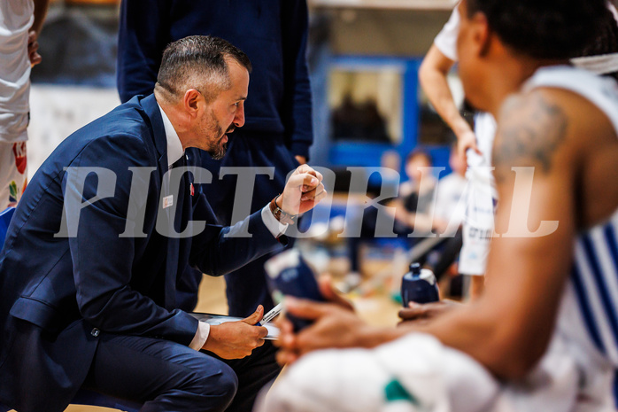 Basketball, win2day Basketball Superliga 2024/25, Grunddurchgang Runde 19, Oberwart Gunners, BBC Nord Dragonz, Matthew Otten (Head Coach)