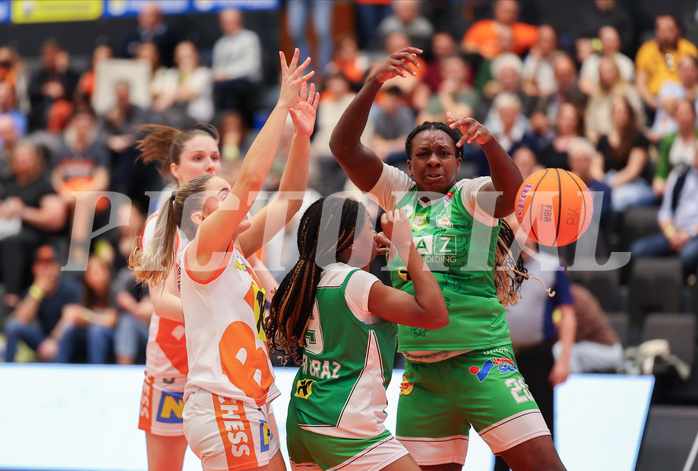 Basketball Damen Superliga 2024/25, Playoffs, Finale Spiel 2 Duchess Klosterneuburg vs. UBI Graz



