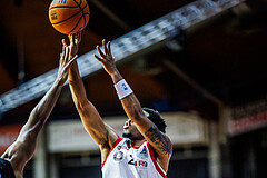 Basketball, Win2Day Superliga 2024/25, Grunddurchgang 20.Runde, BC Vienna, Kapfenberg Bulls, Zac Owens (2)