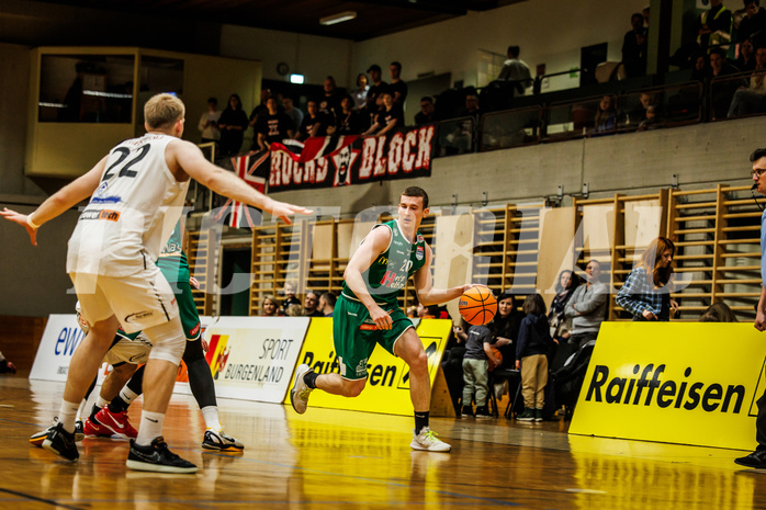 Basketball, Basketball Zweite Liga 2024/25, Grunddurchgang 19.Runde, Mattersburg Rocks, Future Team Steiermark, Felix Krasser (20)