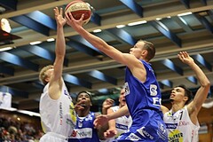 Basketball ABL 2016/17 Grunddurchgang 6.Runde Gmunden Swans vs Oberwart Gunners