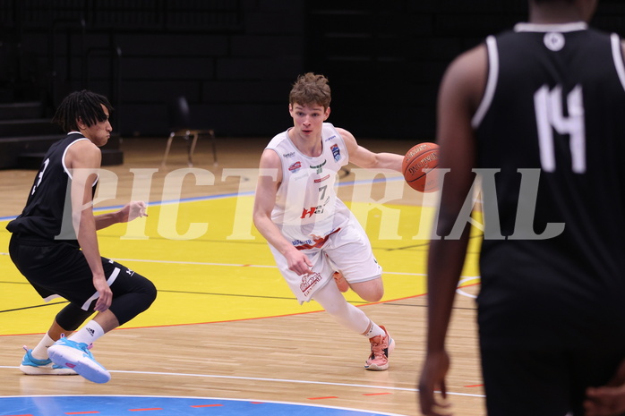 22.01.2023, Graz, Raiffeisen Sportpark Graz, Basketball Zweite Liga 2022/23, Grunddurchgang, Runde 13, Future Team Steiermark vs. Basket Flames