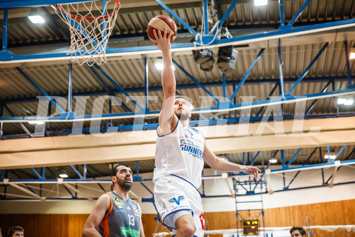 Basketball, bet-at-home Basketball Superliga 2020/21, Platzierungsrunde, 2. Runde, Oberwart Gunners, Klosterneuburg Dukes, Ignas Fiodorovas (5)