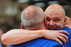 Basketball, Basketball Superliga 2024/25, Playoffs, Finale Spiel 1, Oberwart Gunners vs. BBC Nord Dragonz