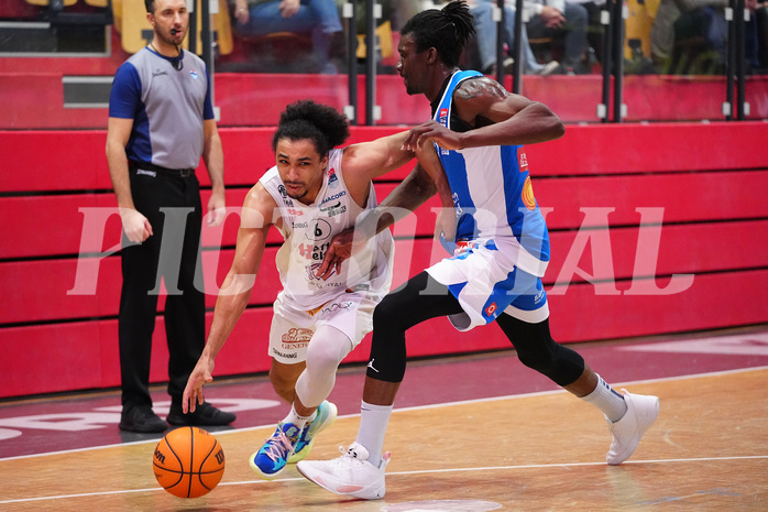 Win2day Basketball Superliga 2023/24, 2.Platzierungsrunde, Kapfenberg vs. Oberwart


