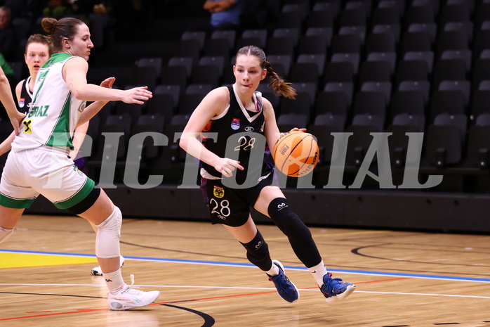 17.12.2023, Graz, Raiffeisen Sportpark, Basketball Damen Superliga 2023/24, Grunddurchgang 7.Runde, UBI Holding Graz - Vienna United Women,  