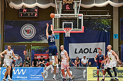 Basketball Superliga 2024/25, Playoff, Viertelfinale Spiel 3, Flyers Wels vs BBC Nord Dragonz,
