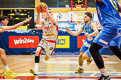 Basketball, Basketball Austria Cup 2023/24, Viertelfinale, Traiskirchen Lions, SKN St. Pölten, Edgars Lasenbergs (25)