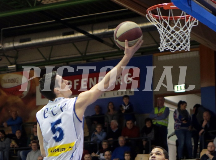 Basketball ABL 2016/17 Grunddurchgang 20.Runde Kapfenberg bulls vs Traiskirchen Lions