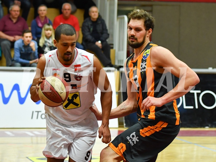 Basketball ABL 2016/17 Grunddurchgang 31. Runde WBC Wels vs Dukes Klosterneuburg