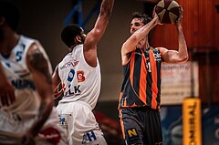 Basketball, ABL 2017/18, Grunddurchgang 35.Runde, Oberwart Gunners, Klosterneuburg Dukes, Fabricio David Vay (11)