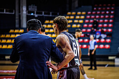 Basketball, Win2Day Superliga 2024/25, Grunddurchgang 7.Runde, BC Vienna, Klosterneuburg Dukes, Damir Zeleznik (Head Coach), Elias Wlasak (6)