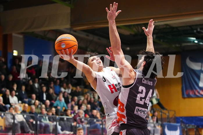 Win2day Basketball Superliga 2024/25, Grunddurchgang, 16. Runde, Kapfenberg vs. Klosterneuburg