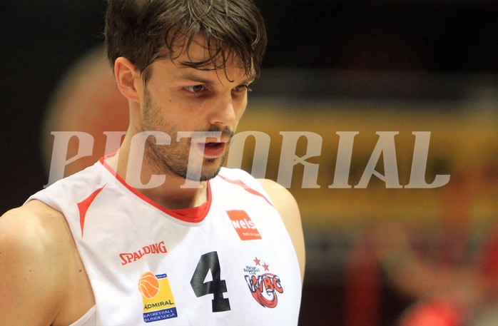 Basketball ABL 2015/16 Grunddurchgang 35.Runde Traiskirchen Lions vs. WBC Wels