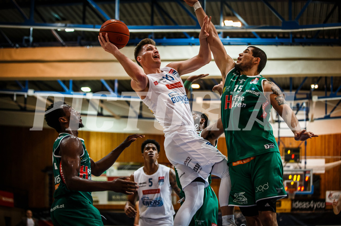 Basketball, Basketball Austria Cup 2022/23, Achtelfinale, Oberwart Gunners, Kapfenberg Bulls, 