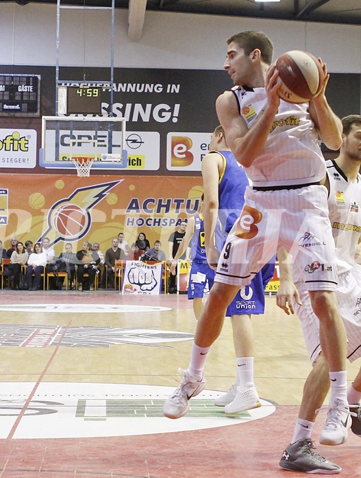 Basketball ABL 2015/16 Grunddurchgang 19.Runde  Güssing Knights vs UBSC Graz