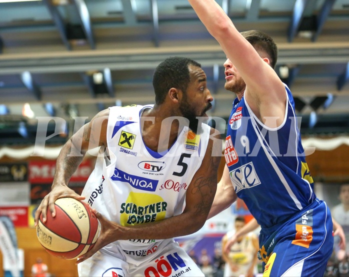 Basketball ABL 2016/17, Grunddurchgang 21.Runde Gmunden Swans vs. Kapfenberg Bulls


