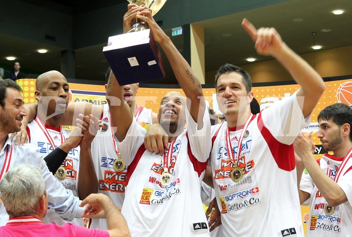 Basketball ABL 2012-13 Snickers-Playoffs Fnale 5.Spiel BC Vienna vs. Oberwart Gunners


