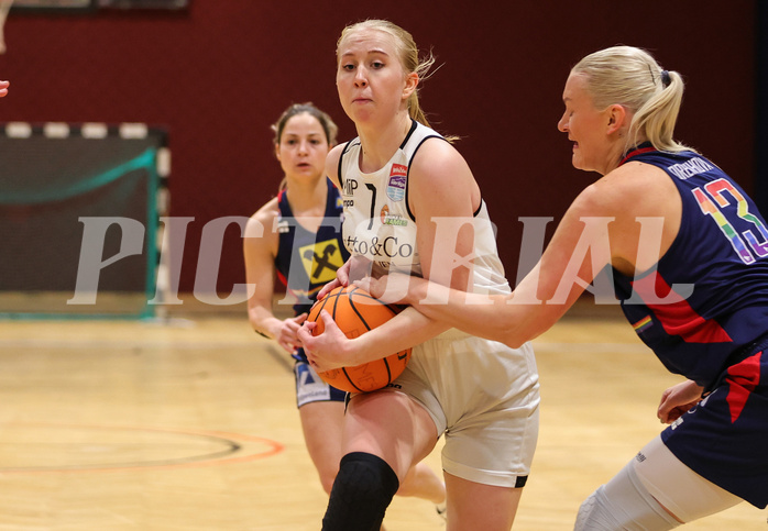 Basketball Damen Superliga 2023/24, Grunddurchgang 8.Runde Basket Flames vs. SKN St.Pölten
