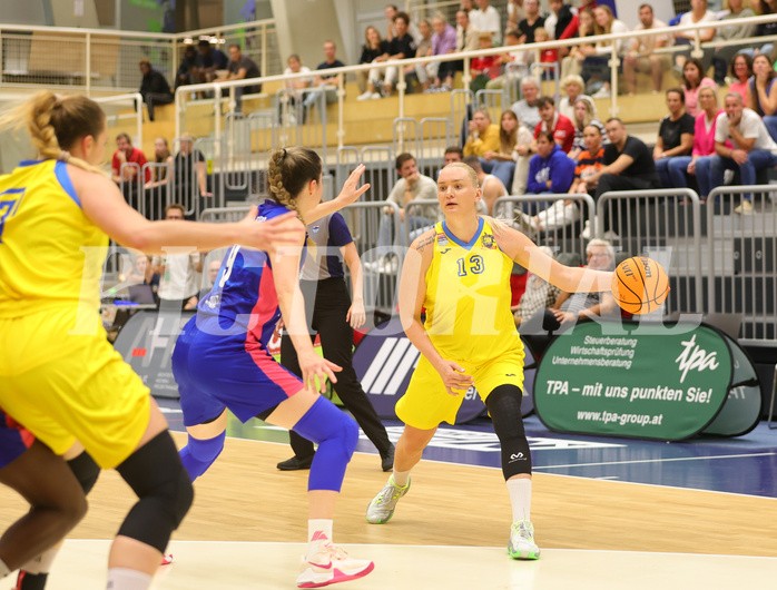 Basketball Damen Superliga 2023/24, Grunddurchgang 1.Runde SKN St. Pölten vs. UBSC-DBBC Graz


