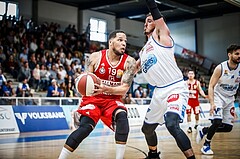 Basketball, ABL 2018/19, Playoff VF Spiel 1, Oberwart Gunners, BC Vienna, Jason Detrick (19)