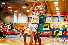 Basketball, win2day Basketball Superliga 2024/25, Grunddurchgang 1.Runde, Traiskirchen Lions, Kapfenberg Bulls, 