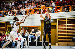 Basketball, Win2Day Superliga 2024/25, Playoffs Viertelfinale Spiel 4, BBC Nord Dragonz, Flyers Wels, Christian Von Fintel (27)