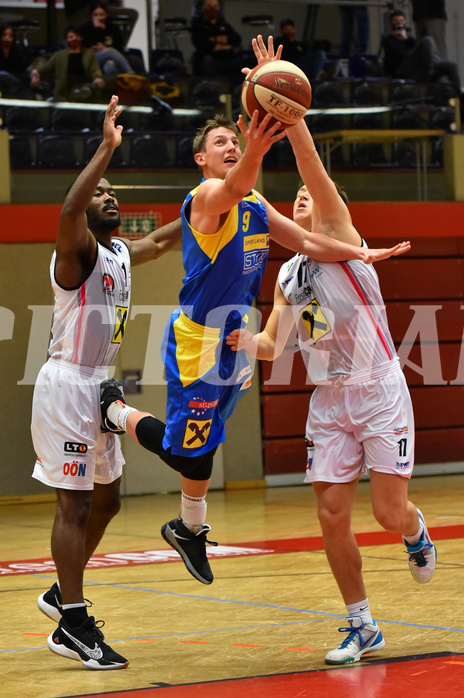 Basketball Superliga 2020/21, Grunddurchgang 16. Runde Flyers Wels vs. St. Pölten
