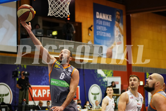 Basketball Superliga 2021/22, Grundduchgang 1.Runde , Kapfenberg Bulls vs. Klosterneuburg Dukes