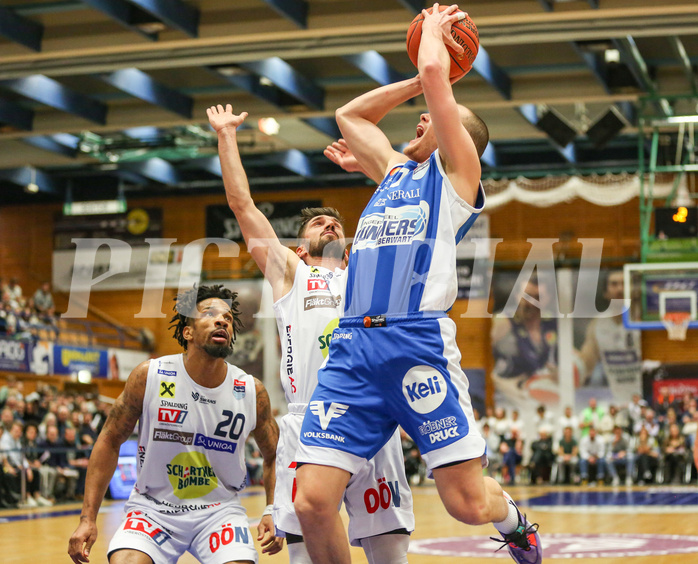 Basketball Superliga 2022/23, Grunddurchgang 16.Runde Gmunden Swans vs. Oberwart Gunners
