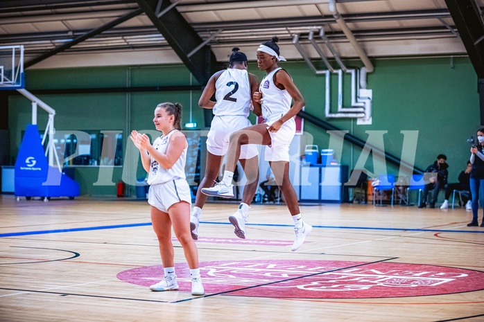 Basketball Basketball Damen Superliga 2021/22, Grunddurchgang 6.Runde Vienna D.C. Timberwolves vs. KOS
