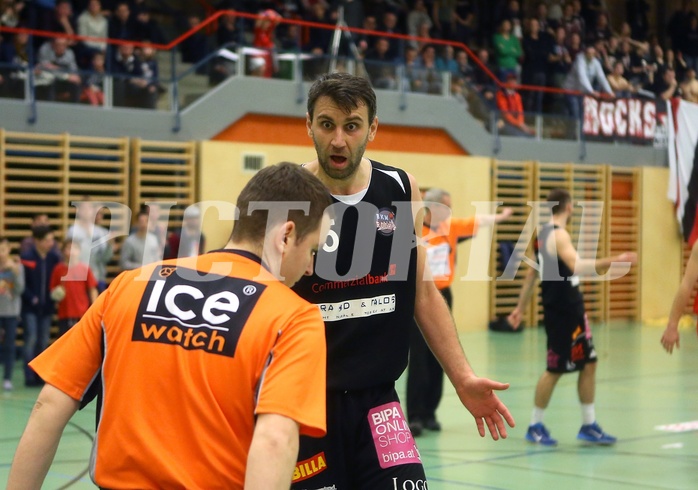 Basketball 2.Bundesliga 2016/17, Grunddurchgang 18.Runde Mistelbach Mustangs vs. Mattersburg Rocks


