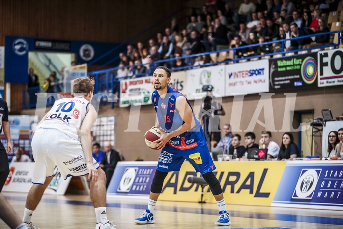 Basketball, ABL 2018/19, Grunddurchgang 7.Runde, Oberwart Gunners, Kapfenberg Bulls, Marck Coffin (15)