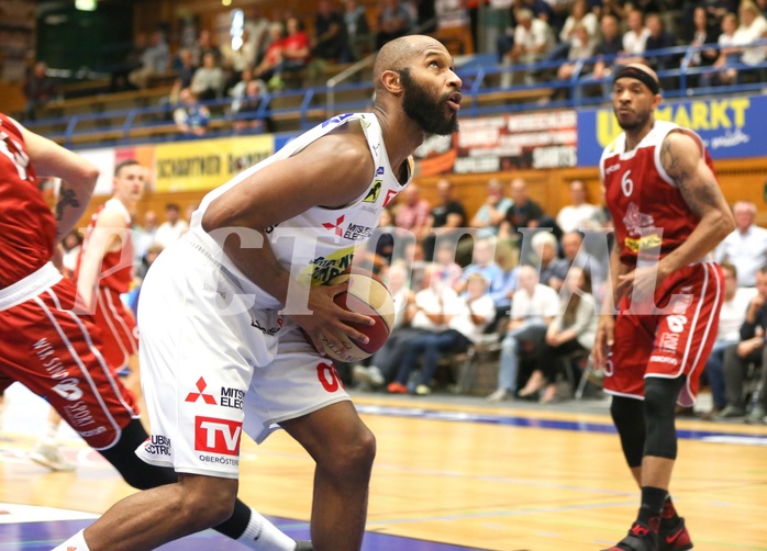 Basketball ABL 2017/18, Playoff VF Spiel 1 Gmunden Swans vs. Traiskirchen Lions


