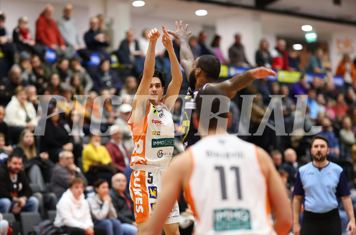 Basketball Superliga 2024/25, Grunddurchgang 21.Runde Klosterneuburg Dukes vs. Gmunden Swans
