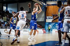 Basketball, ABL 2018/19, Playoff HF Spiel 2, , Gmunden Swans, Enis Murati (4)