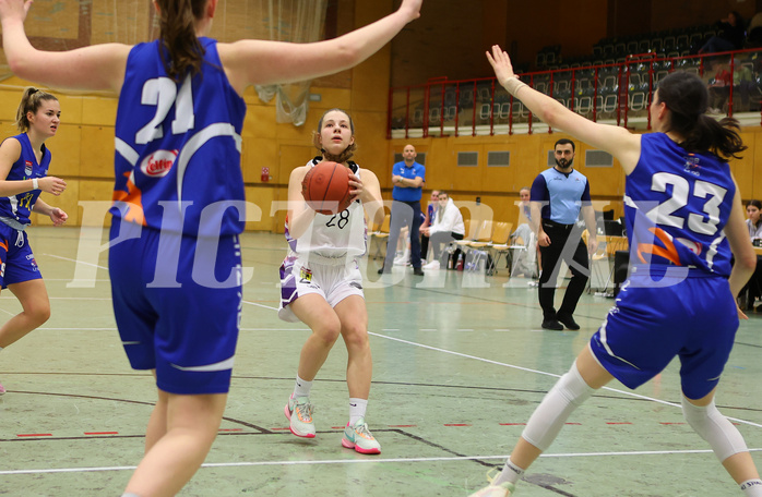 Basketball Damen Superliga 2022/23, Grunddurchgang 11.Runde Vienna United vs. DBB LZ OÖ


