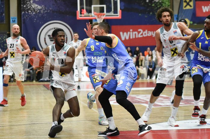 Win2Day Basketball Superliga 2022/23, Playoff,
Viertelfinale Spiel 3, Flyers Wels vs SKN St. Pölten Win2Day Basketball Superliga 2022/23, Playoff,
Viertelfinale Spiel 3, Flyers Wels vs SKN St. Pölten