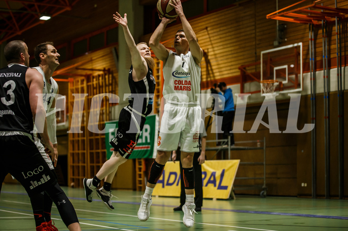 Basketball, Basketball Zweite Liga, Playoffs: Viertelfinale 2. Spiel, BBC Nord Dragonz, Mattersburg Rocks, Dragisa Najdanovic (7)