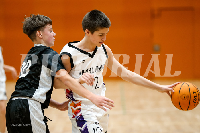 08.03.2025 Österreichischer Basketballverband 2024/25, SLMU14, SU Döbling vs. BBC Nord Dragonz