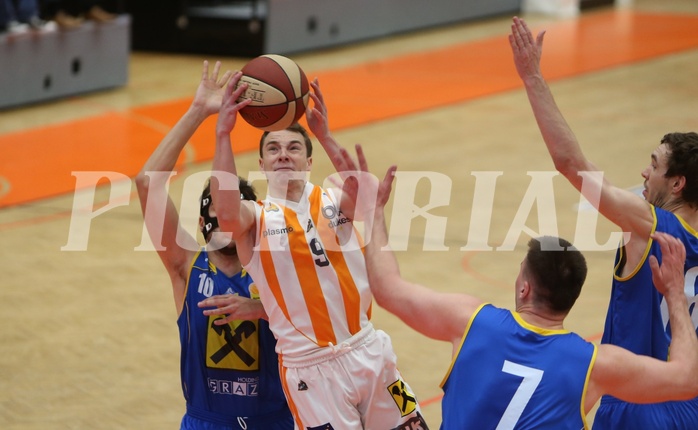 Basketball ABL 2017/18, Grunddurchgang 32.Runde BK Klosterneuburg Dukes vs. UBSC Graz


